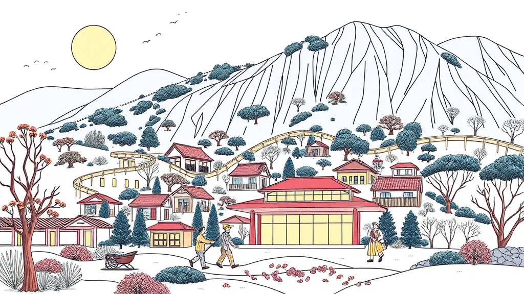 비용 구조 완벽 분석: 보증금부터 월 생활비까지 (illustration 스타일)