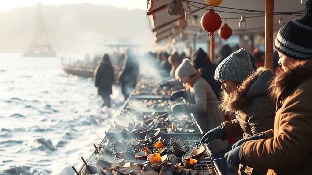 축제 방문 정보 (realistic 스타일)