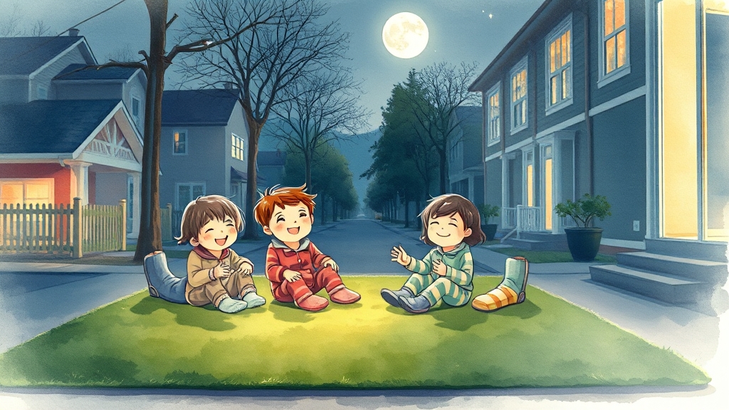 층간소음 줄이는 생활 습관 (watercolor 스타일)
