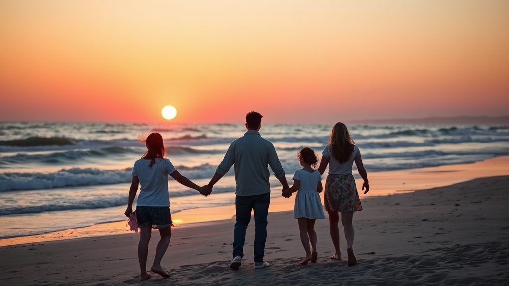 해돋이 명소 방문 시 주의사항 (realistic 스타일)