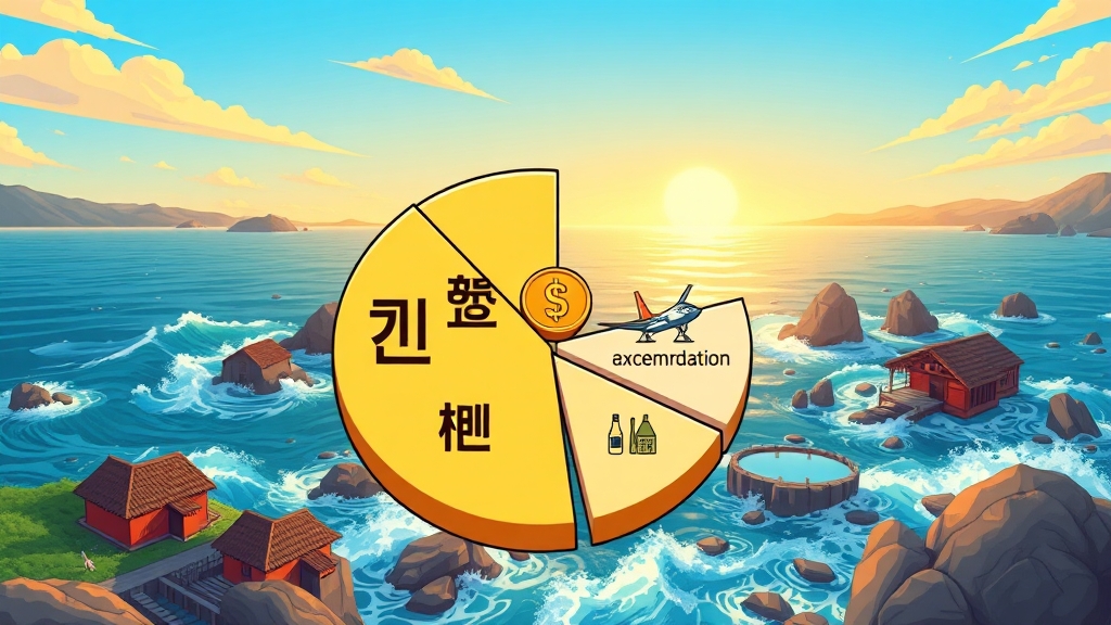 울릉도 여행, 얼마면 될까? (cartoon 스타일)