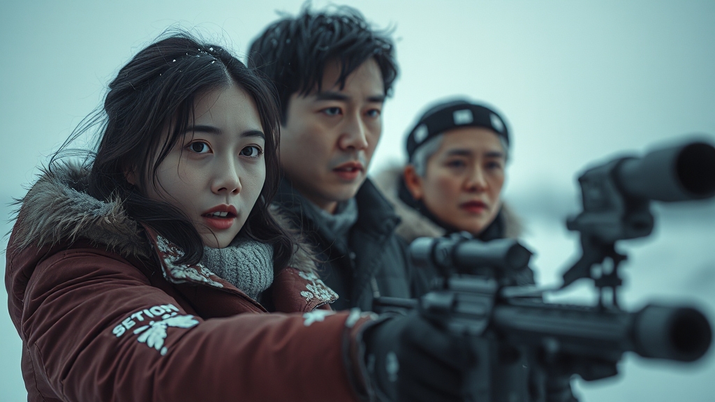 ‘북극성’ 드라마 소개 (realistic 스타일)