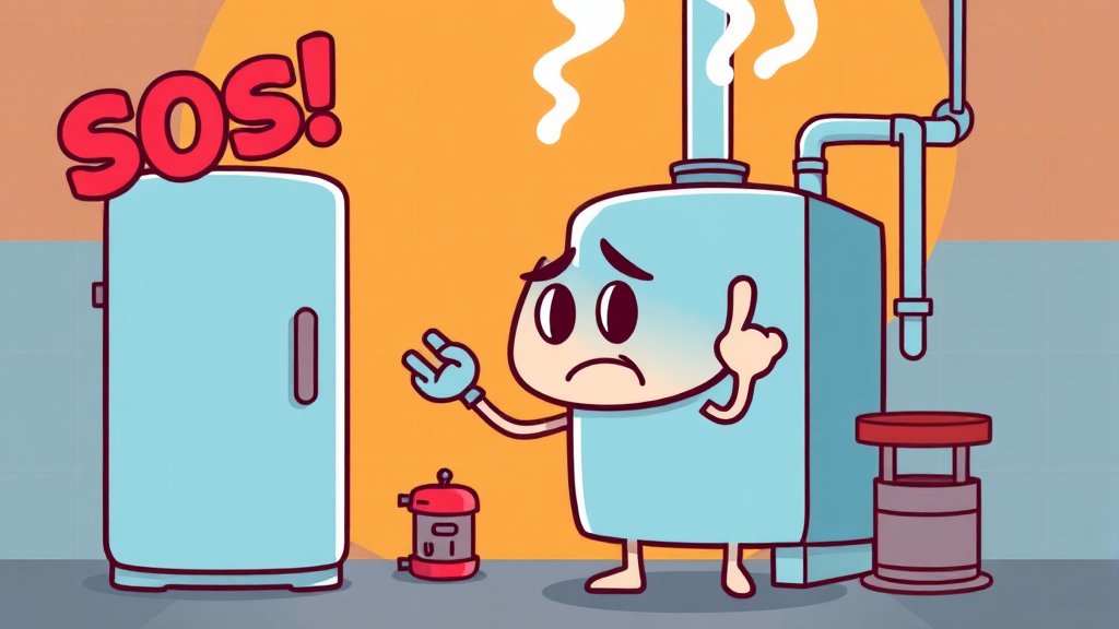 에러코드별 자가 진단 및 해결 (cartoon 스타일)