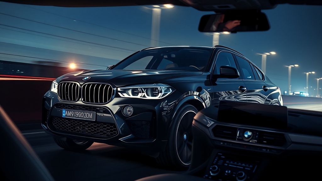 X6 M 컴페티션: 핵심 특징 (realistic 스타일)