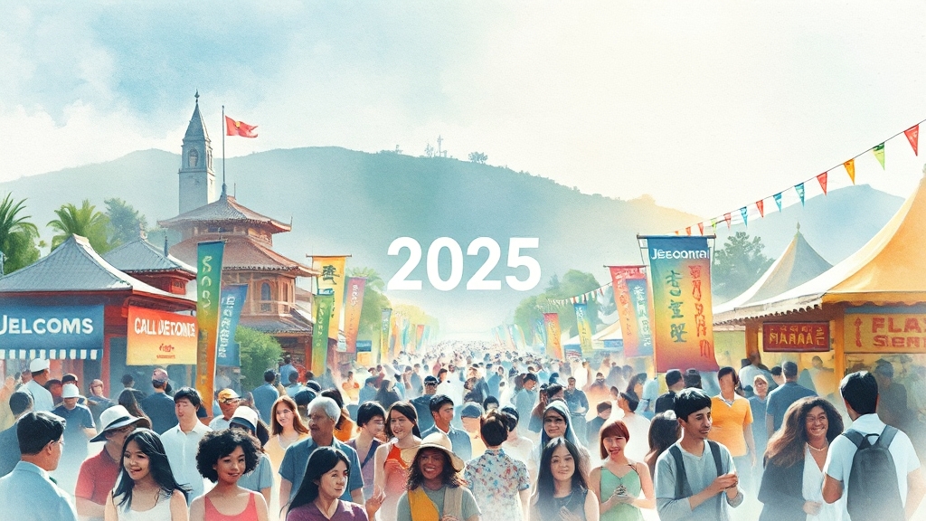 2025 전남 축제, 미리 준비하세요! (watercolor 스타일)