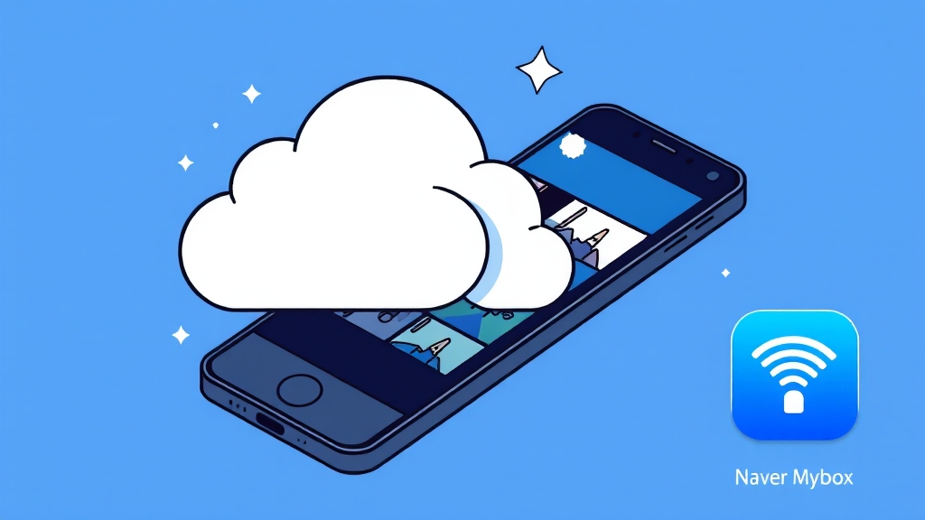 초간단! 사진 자동 백업 설정 (illustration 스타일)