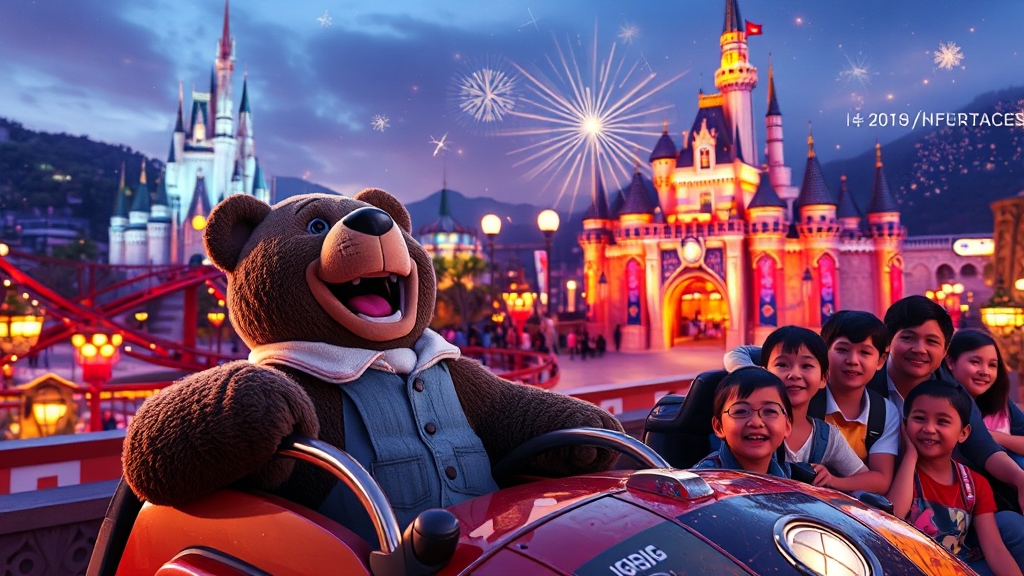 놓치면 후회할 어트랙션 (realistic 스타일)