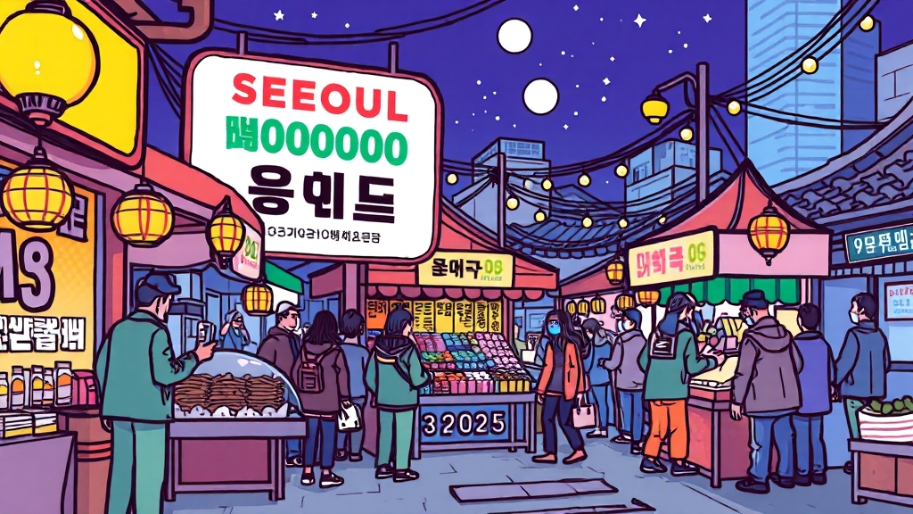 서울페이 소비쿠폰, 어떻게 쓸까? (cartoon 스타일)