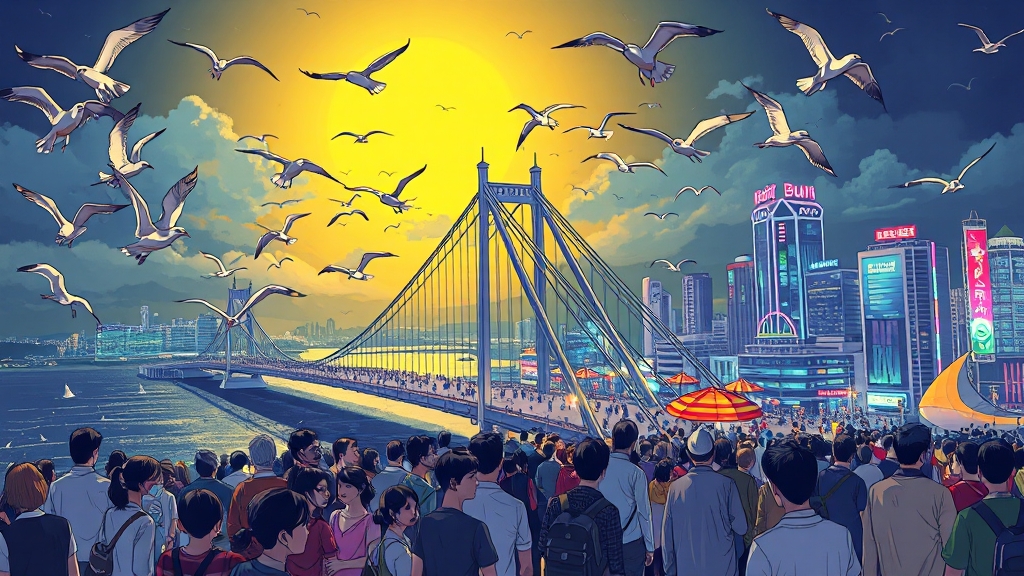 결론: 부산, 잊지 못할 추억 (cartoon 스타일)