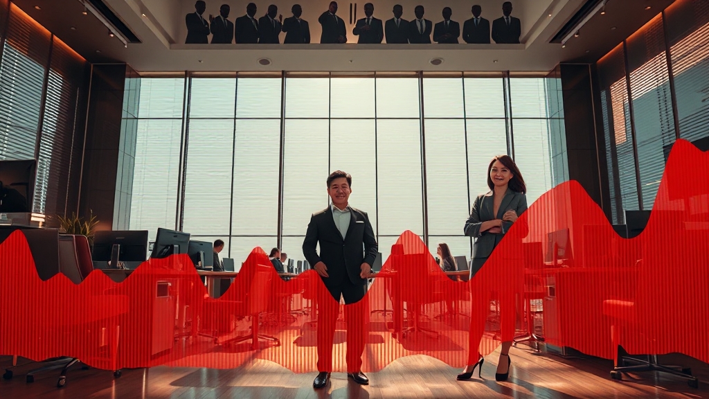 투자자 동향 분석 (realistic 스타일)