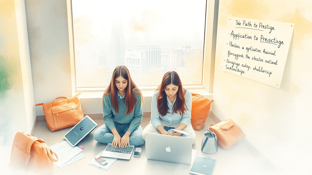 지원 자격, 꼼꼼히 확인! (watercolor 스타일)