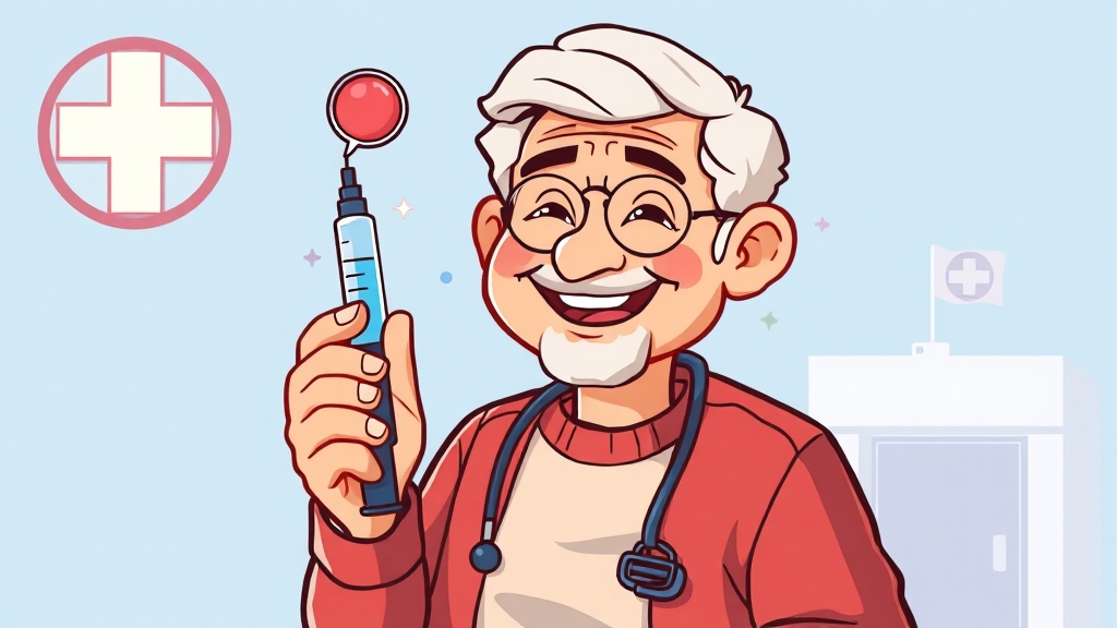 실비보험 적용 여부 및 추가적인 의료비 지원 혜택 (cartoon 스타일)