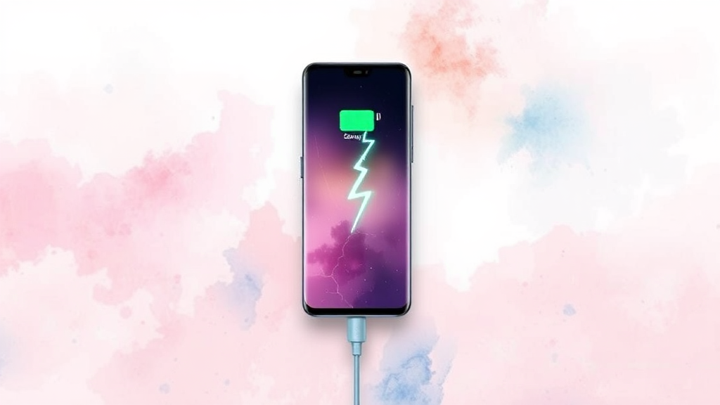 60W 충전, 케이블과 규격은? (watercolor 스타일)