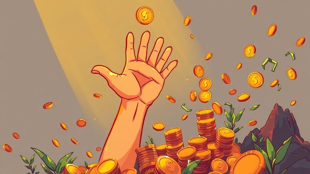 5천만원 빚 탕감, 누가 어떻게 받을까? (cartoon 스타일)