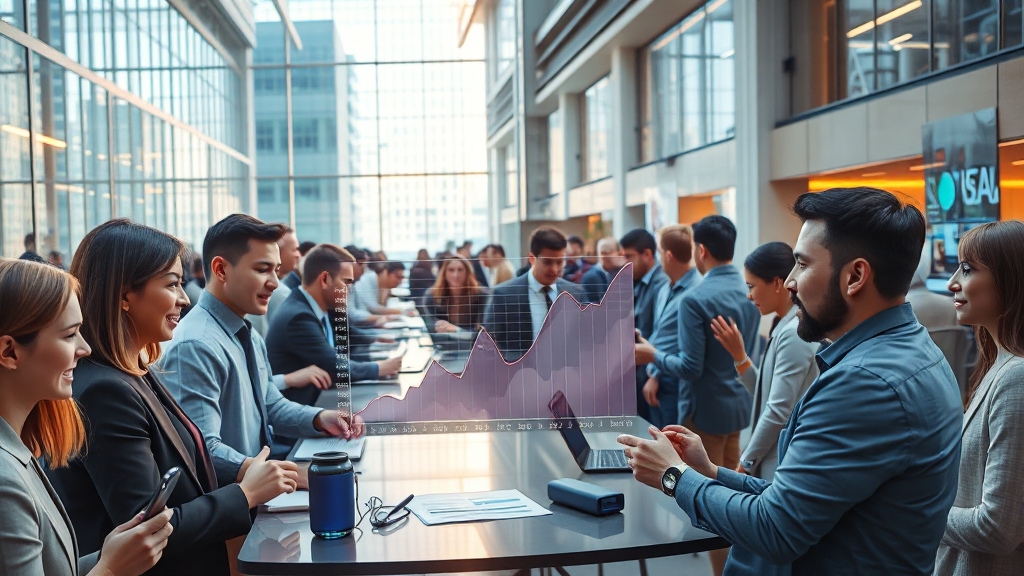 기업가치 상승과 인재 유출 방지 전략의 연관성 (realistic 스타일)