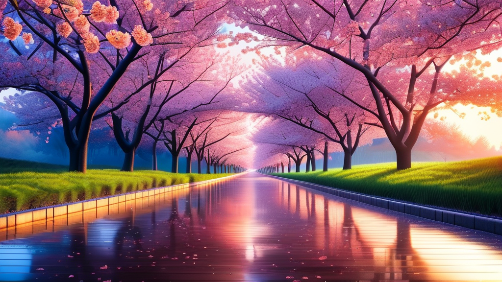 2026 여의도 벚꽃 축제 일정 (realistic 스타일)