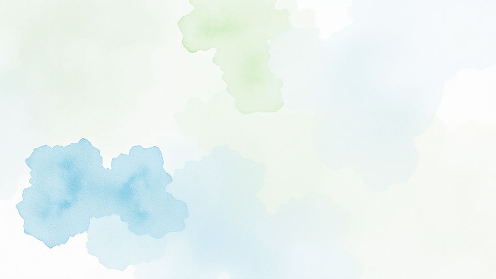 왜 시력 회복 운동이 필요할까? (watercolor 스타일)