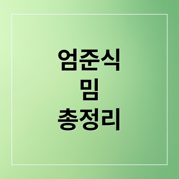 엄준식
밈
총정리 (엄준식 뜻)