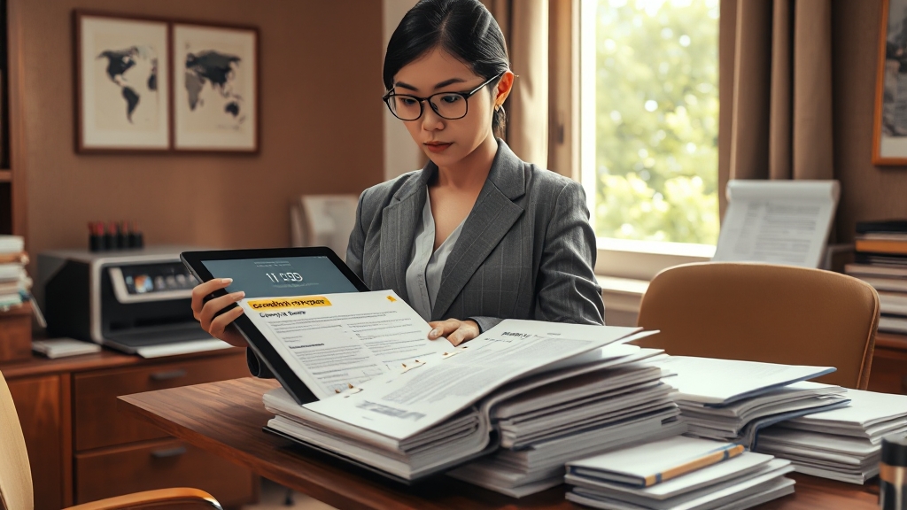 신청 절차 및 필요 서류 (realistic 스타일)