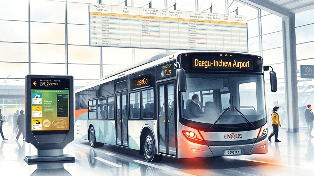 주요 노선 및 시간표 확인 (watercolor 스타일)