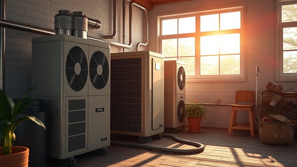 국내 히트펌프 산업 경쟁력 강화 및 글로벌 시장 전망 (realistic 스타일)