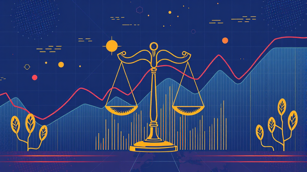 에스팀 상장 후 전망과 투자 리스크 (illustration 스타일)