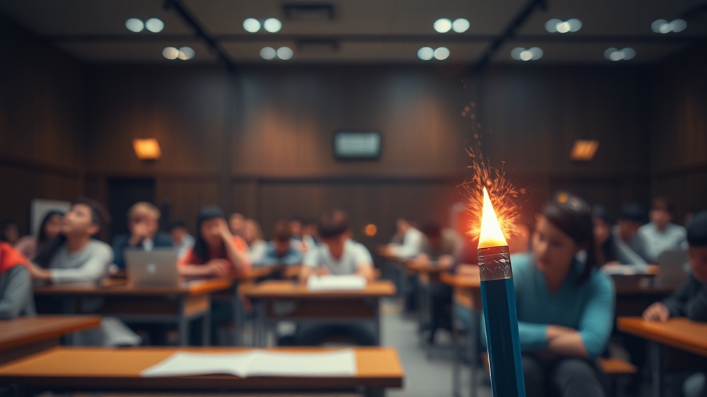 논술 전형 기회 활용하기 (realistic 스타일)