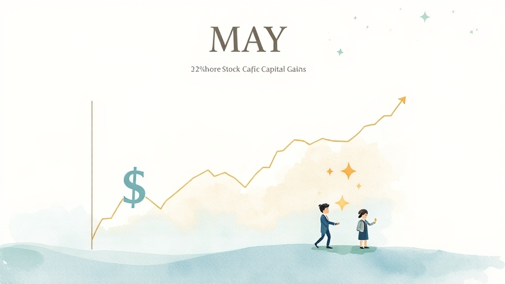 해외주식 양도세, 핵심은? (watercolor 스타일)