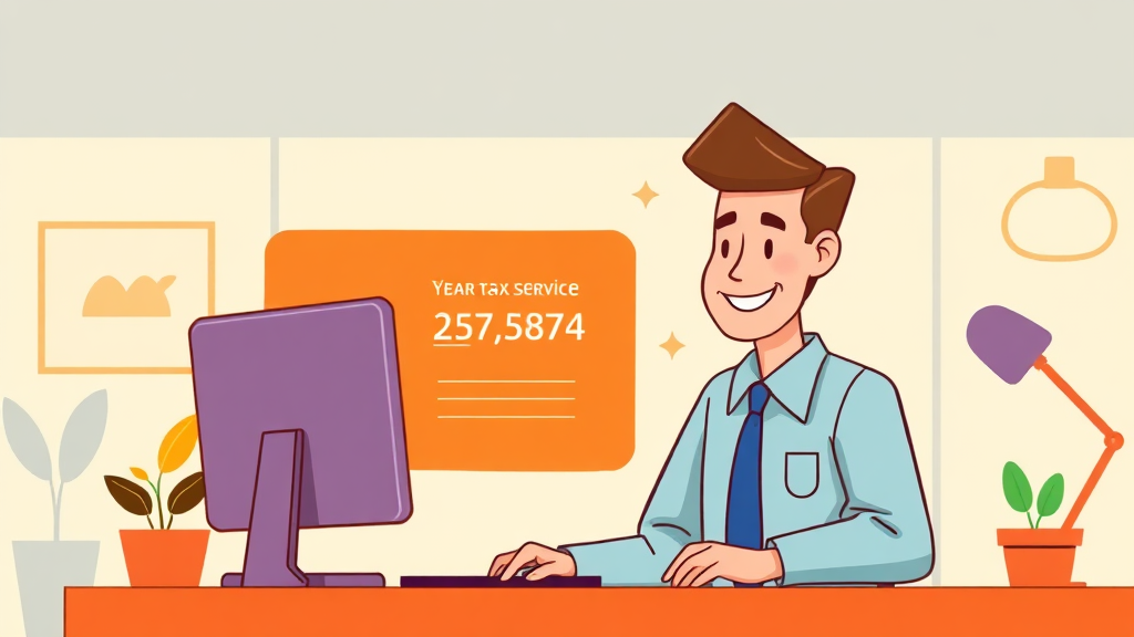 간소화 서비스란? (cartoon 스타일)