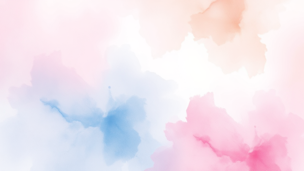 추천 종류 (watercolor 스타일)