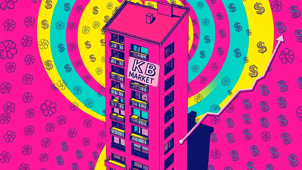 KB 시세 활용법 (popart 스타일)
