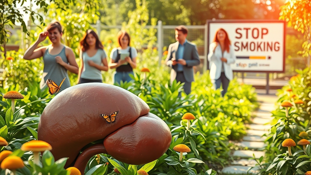췌장암 예방을 위한 생활 습관 (realistic 스타일)