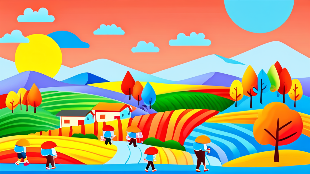 문화 향유의 새로운 기준을 제시하다 (cartoon 스타일)