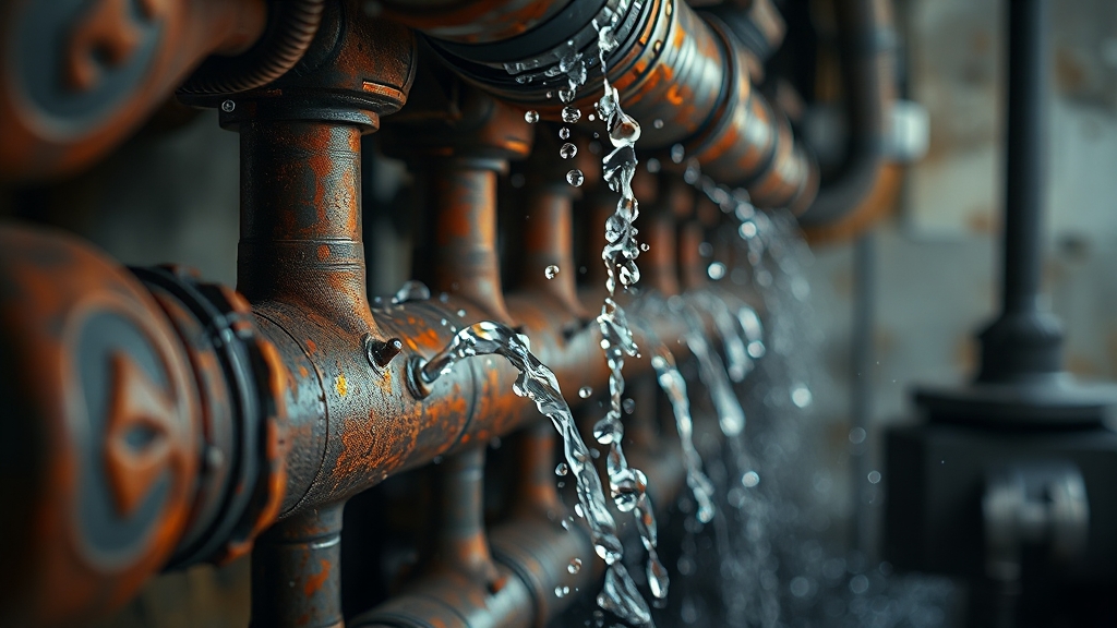 보일러 배관 청소, 왜 중요할까? (realistic 스타일)