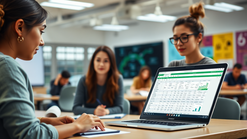 인기 교육 프로그램은? (realistic 스타일)