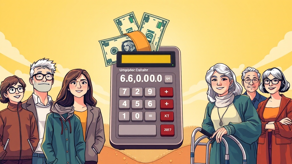 실업급여, 얼마나 받을 수 있나요? (illustration 스타일)