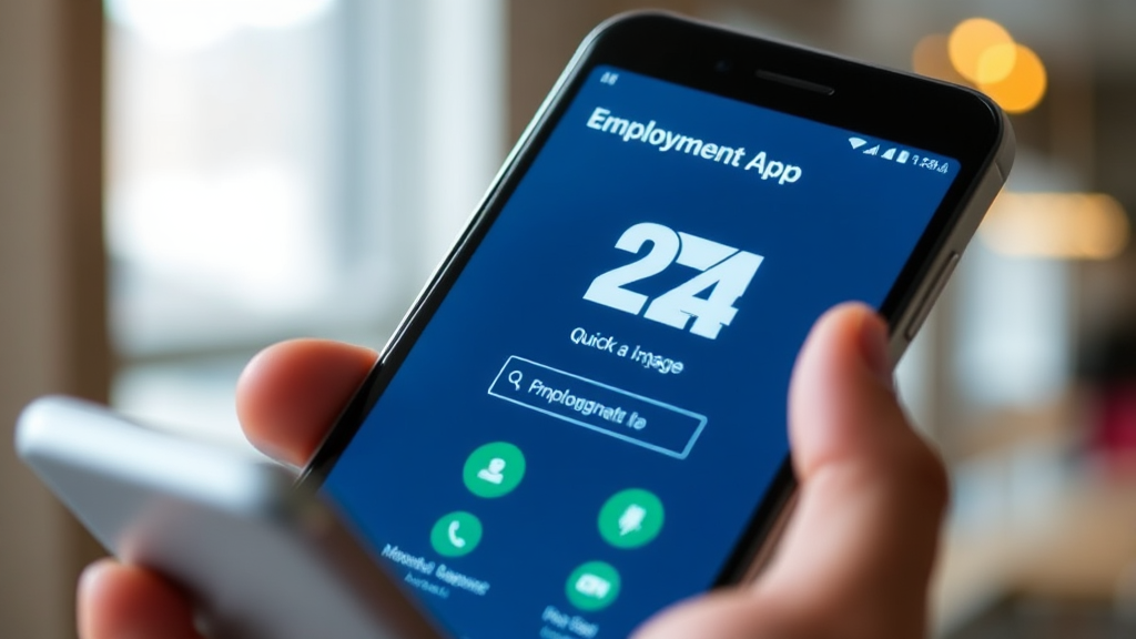 고용24 접속 & 로그인 방법 (realistic 스타일)