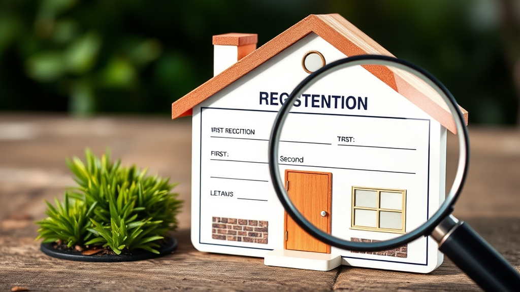 등기부등본 발급 시, 이것만은 꼭 확인하세요! (realistic 스타일)