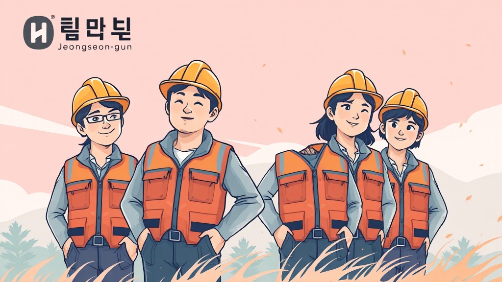 외국인 계절근로자, 폭염으로부터 안전할까요? (cartoon 스타일)