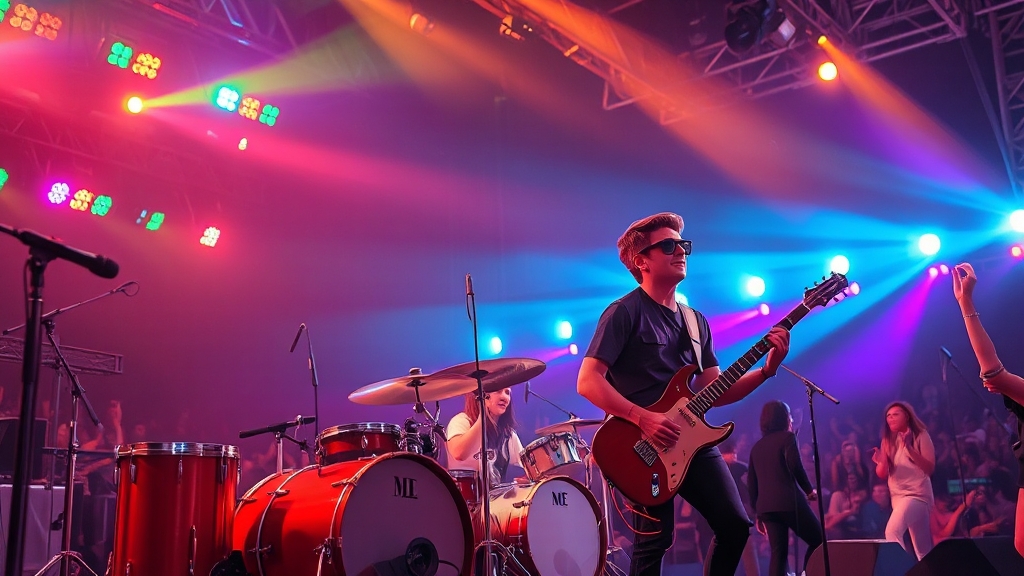 2025 펜타포트, 최고의 여름을! (realistic 스타일)