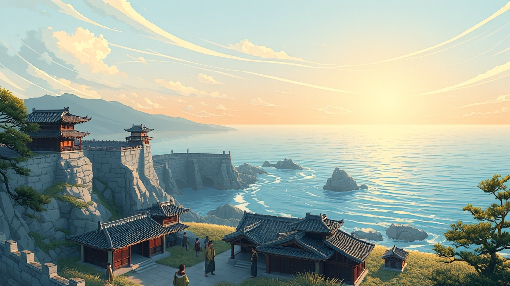 역사와 문화가 숨쉬는 곳 (illustration 스타일)