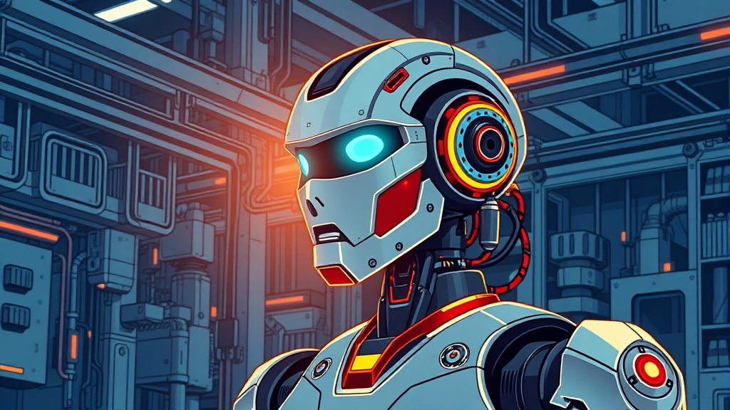 테슬라 휴머노이드 로봇 ‘옵티머스’ 분석 (illustration 스타일)