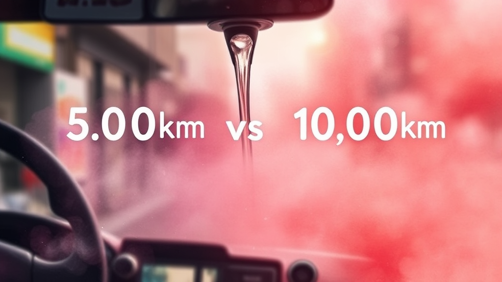 5,000km vs 10,000km 논쟁 종결 (watercolor 스타일)