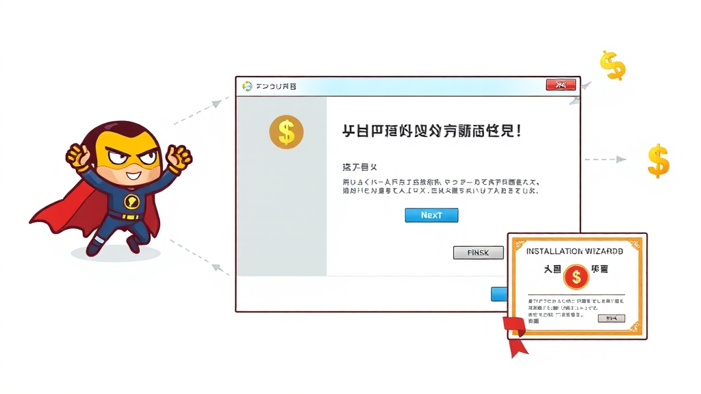 영웅문 PC 버전 다운로드 및 설치 방법 (cartoon 스타일)