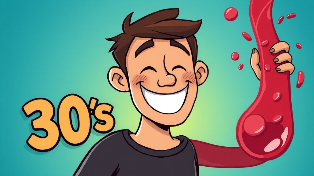 알부민 영양제 섭취 필요성 (cartoon 스타일)