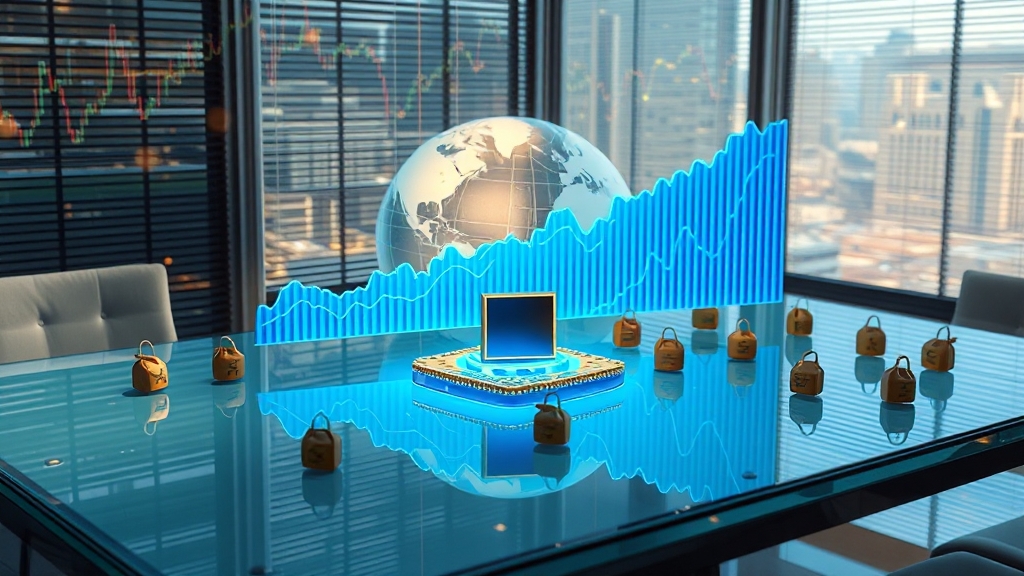 엔비디아발 반도체 훈풍과 국내 증시 영향 (realistic 스타일)