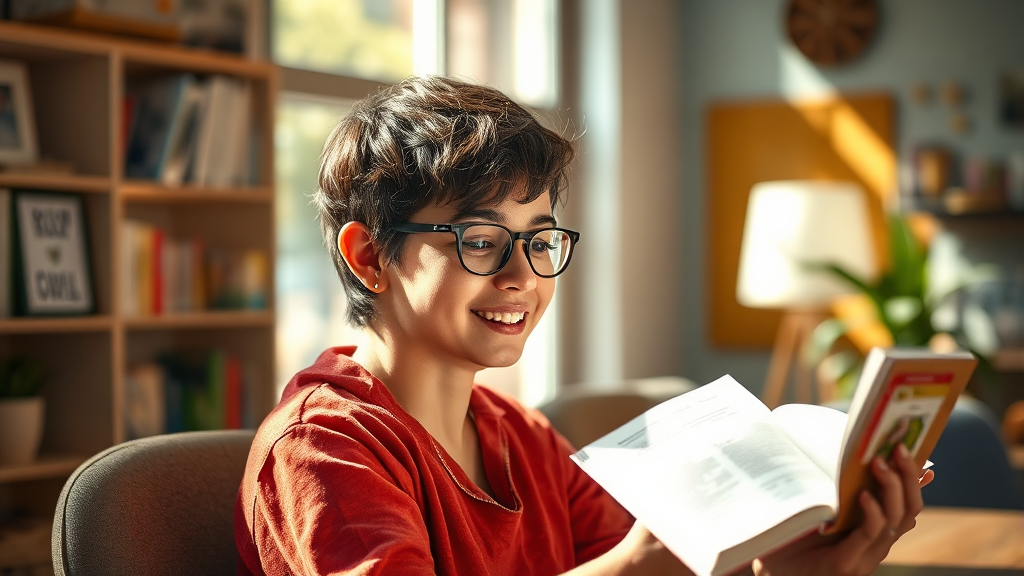 영어 실력 향상 전략 (realistic 스타일)