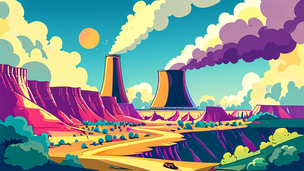 미세먼지와 초미세먼지, 무엇이 다를까요? (cartoon 스타일)