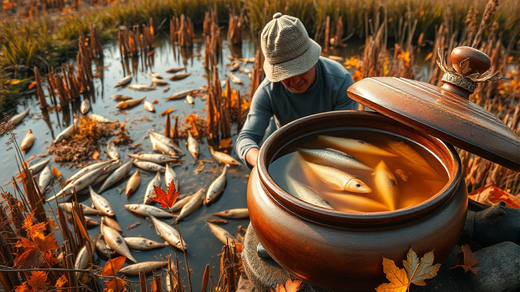 추어탕이란 무엇일까요? (realistic 스타일)