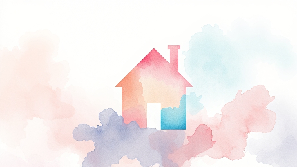 전입신고 후, 후속 절차는? (watercolor 스타일)